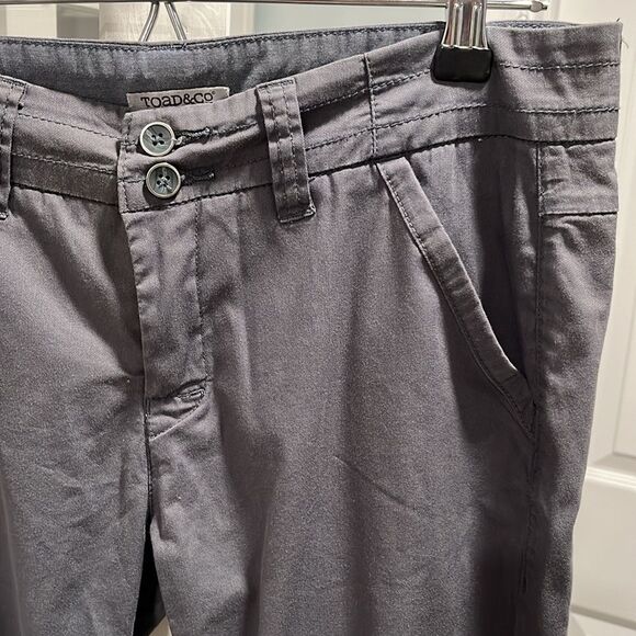 TOAD&CO Organic Cotton Nylon Emilia Pants Women’s, Size 4 - Picture 4 of 12